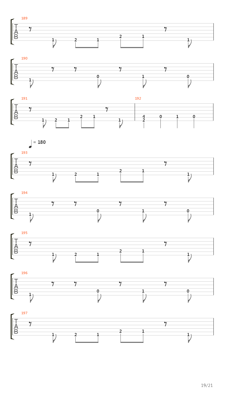 Disincarnated吉他谱