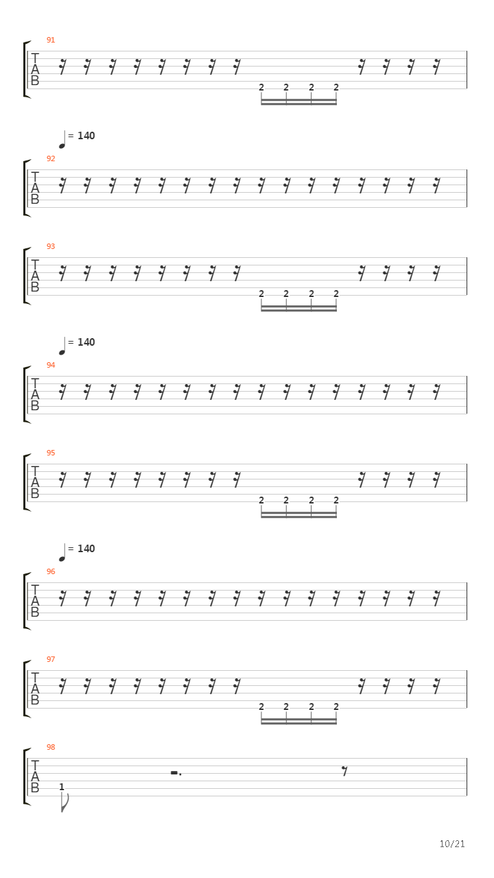 Disincarnated吉他谱