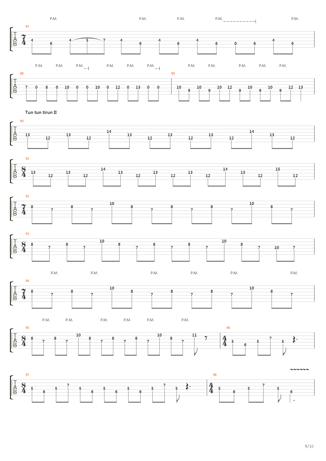 Edaenia 2312吉他谱