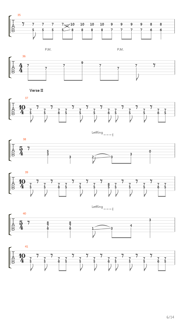 Edaenia 2312吉他谱