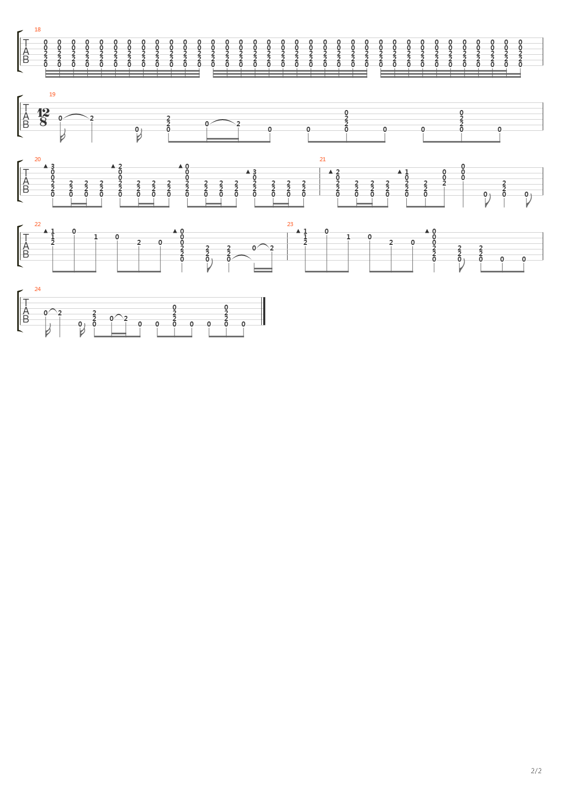 Live Line吉他谱