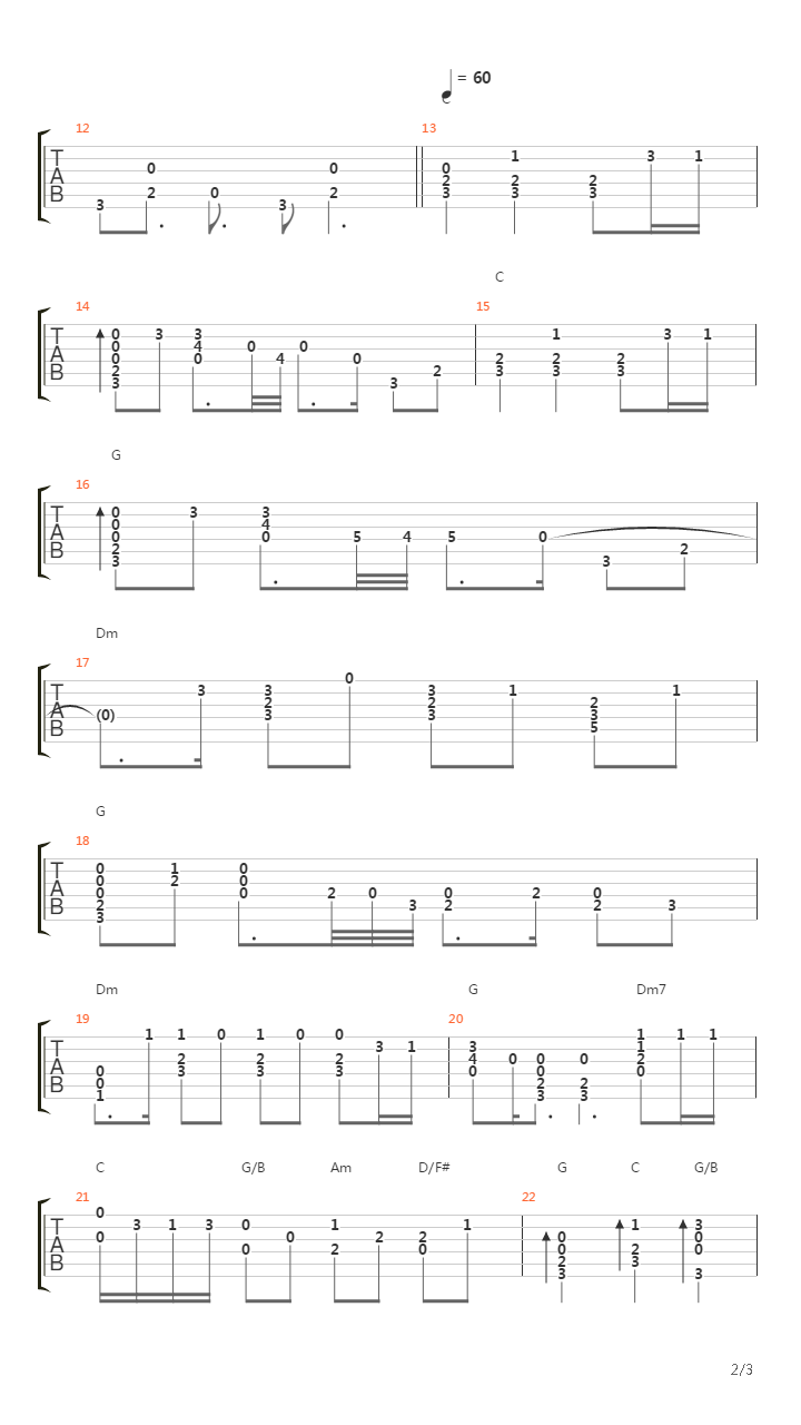 Mountains Of The Moon吉他谱