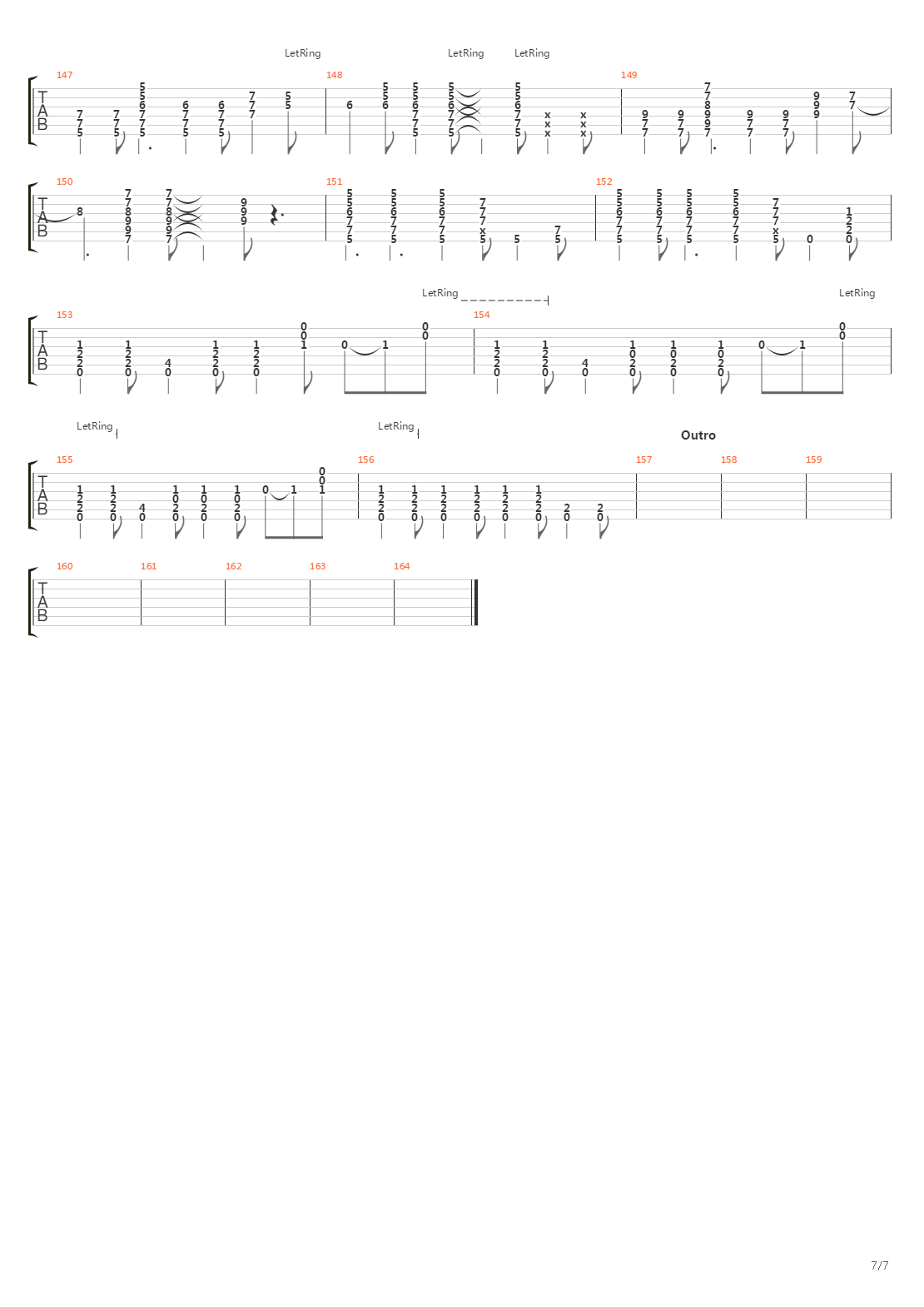 Truckin吉他谱