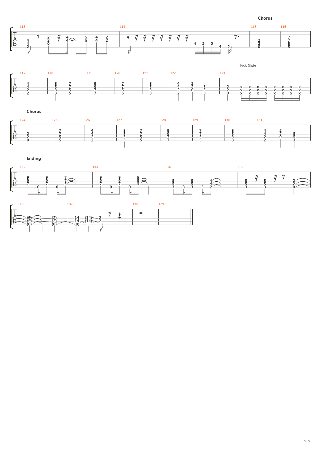 Excalibur吉他谱