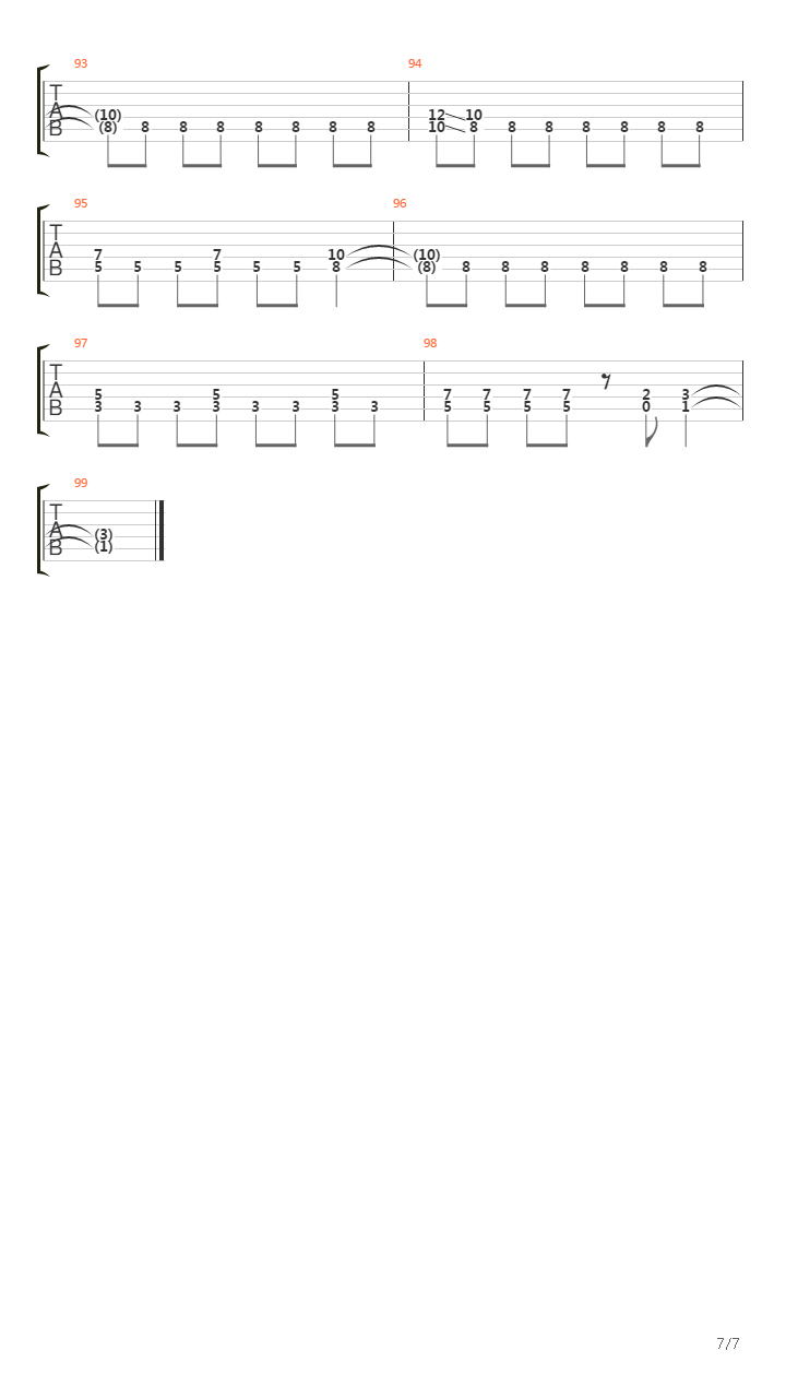 Hate吉他谱