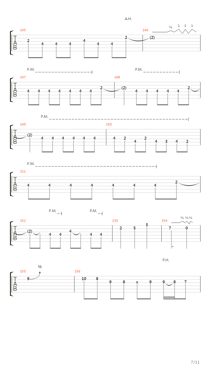 Fast Road吉他谱