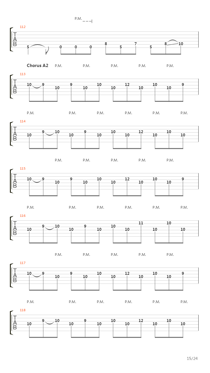 Escape吉他谱