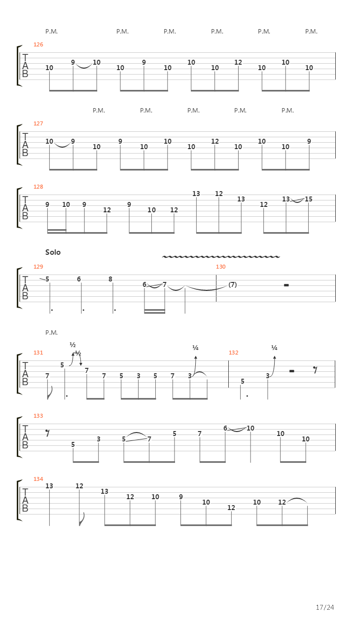 Escape吉他谱