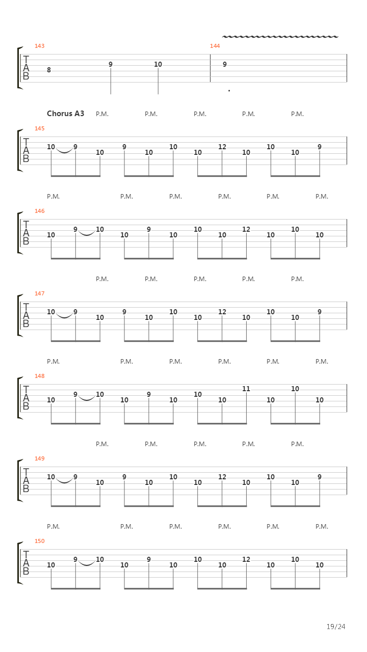 Escape吉他谱