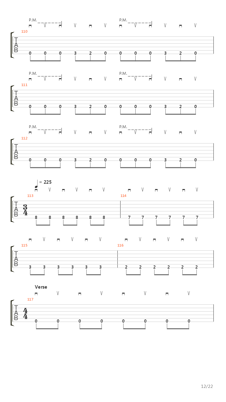 Die吉他谱