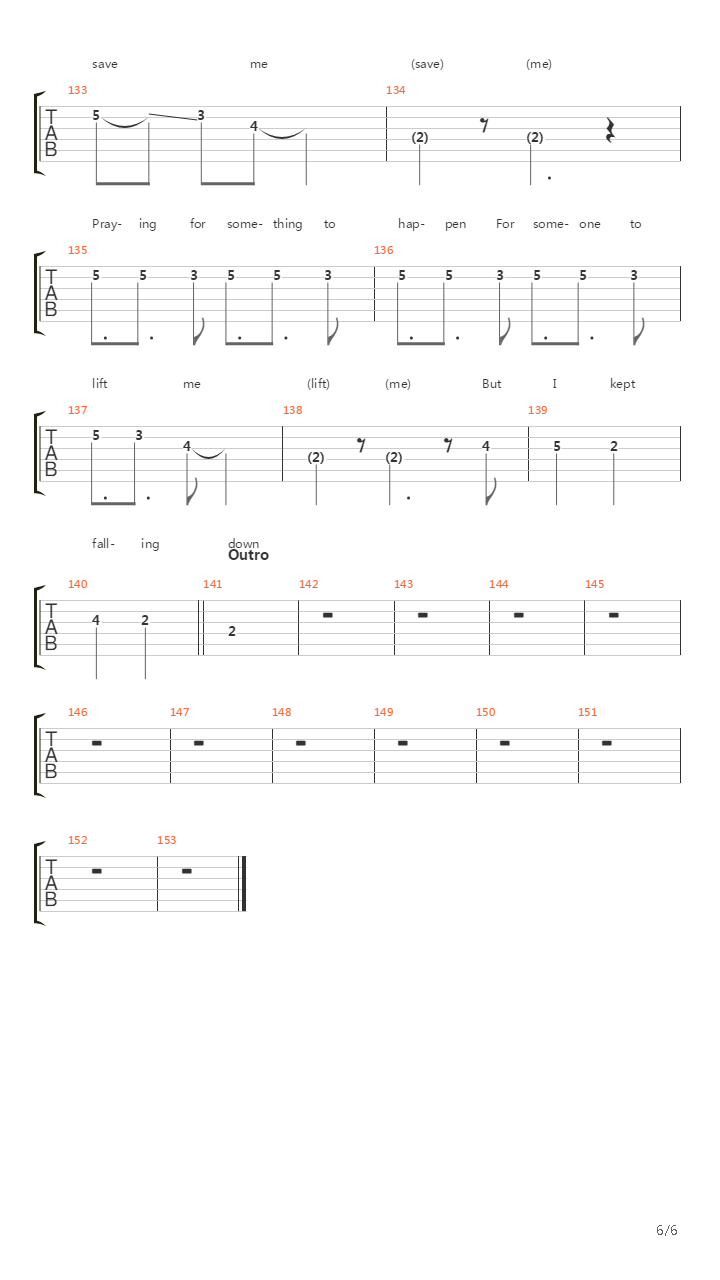 Into Deep吉他谱