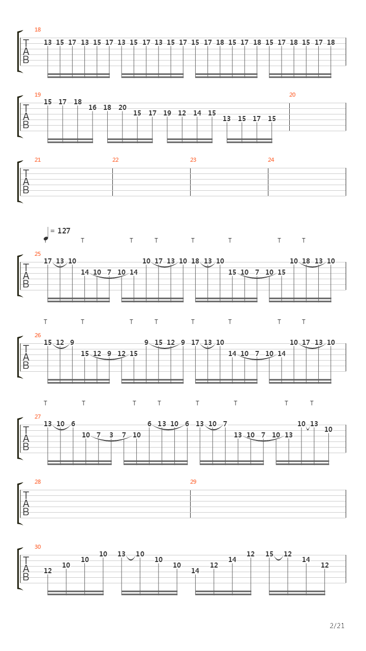 Symphony V吉他谱