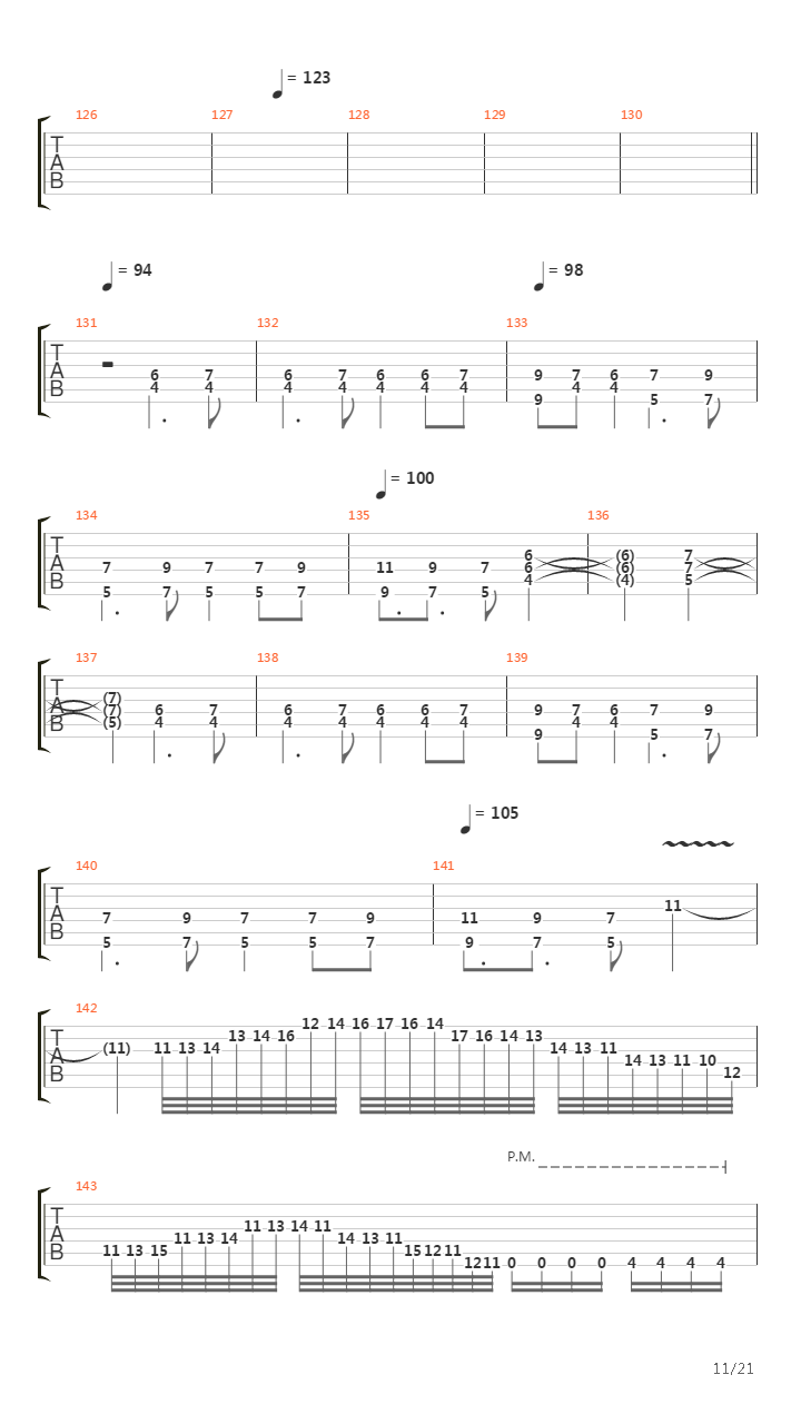 Symphony V吉他谱