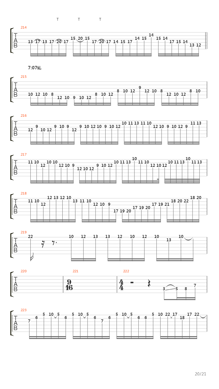 Symphony V吉他谱