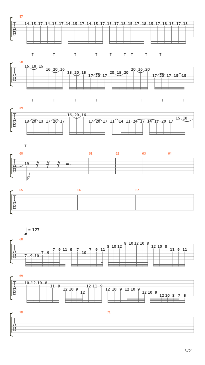 Symphony V吉他谱