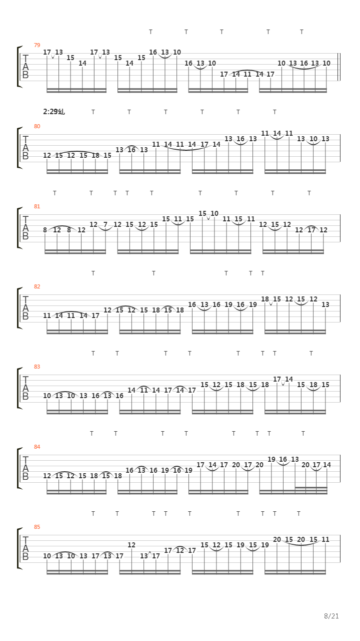 Symphony V吉他谱