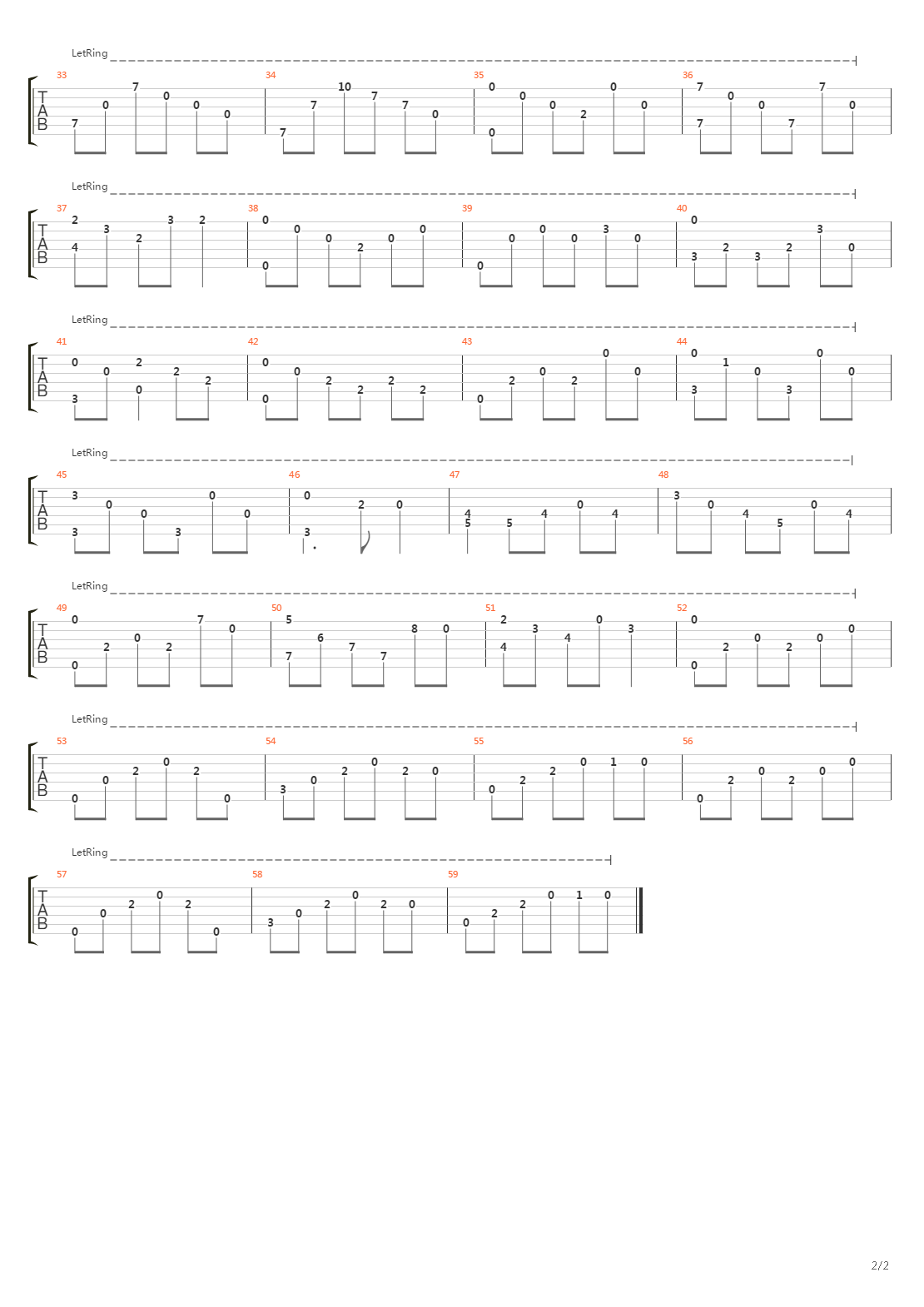 Scarborough Fair吉他谱