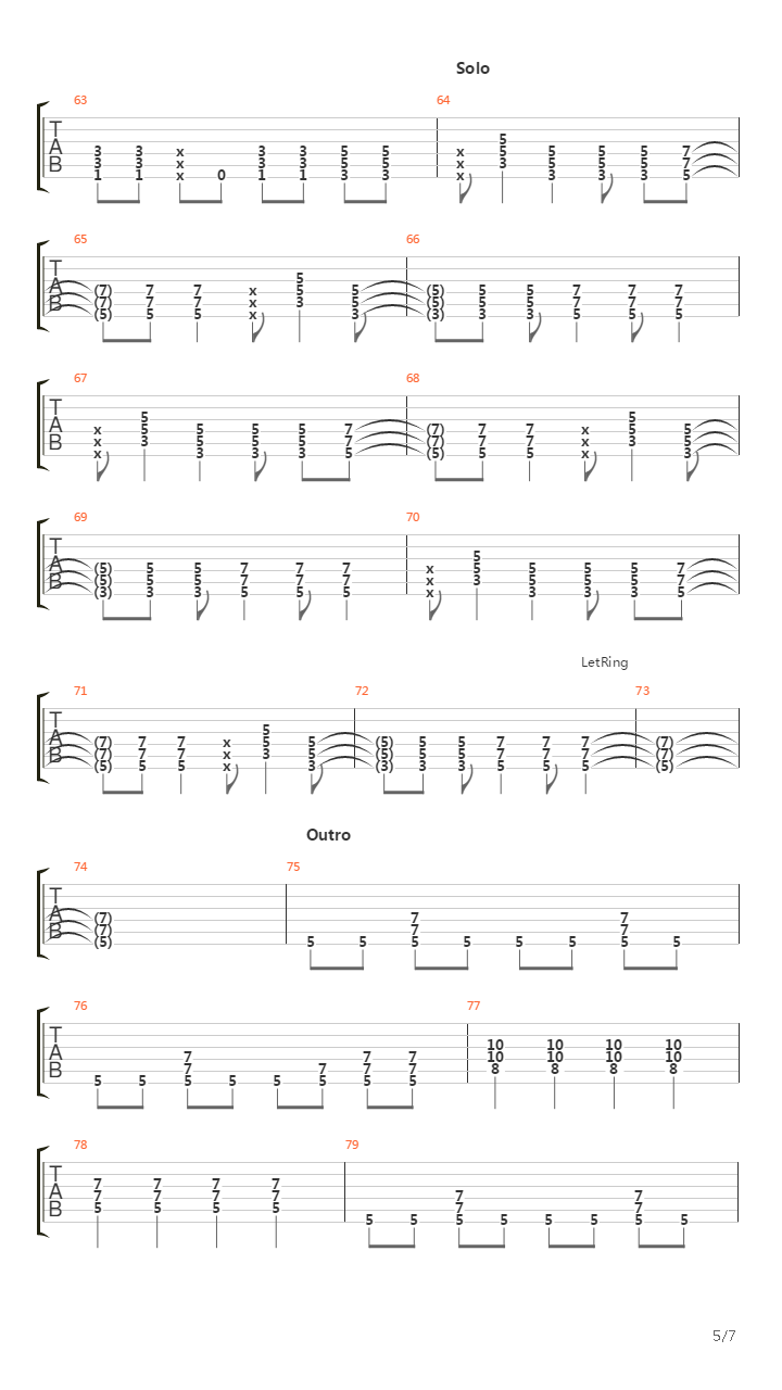Hold On Me吉他谱