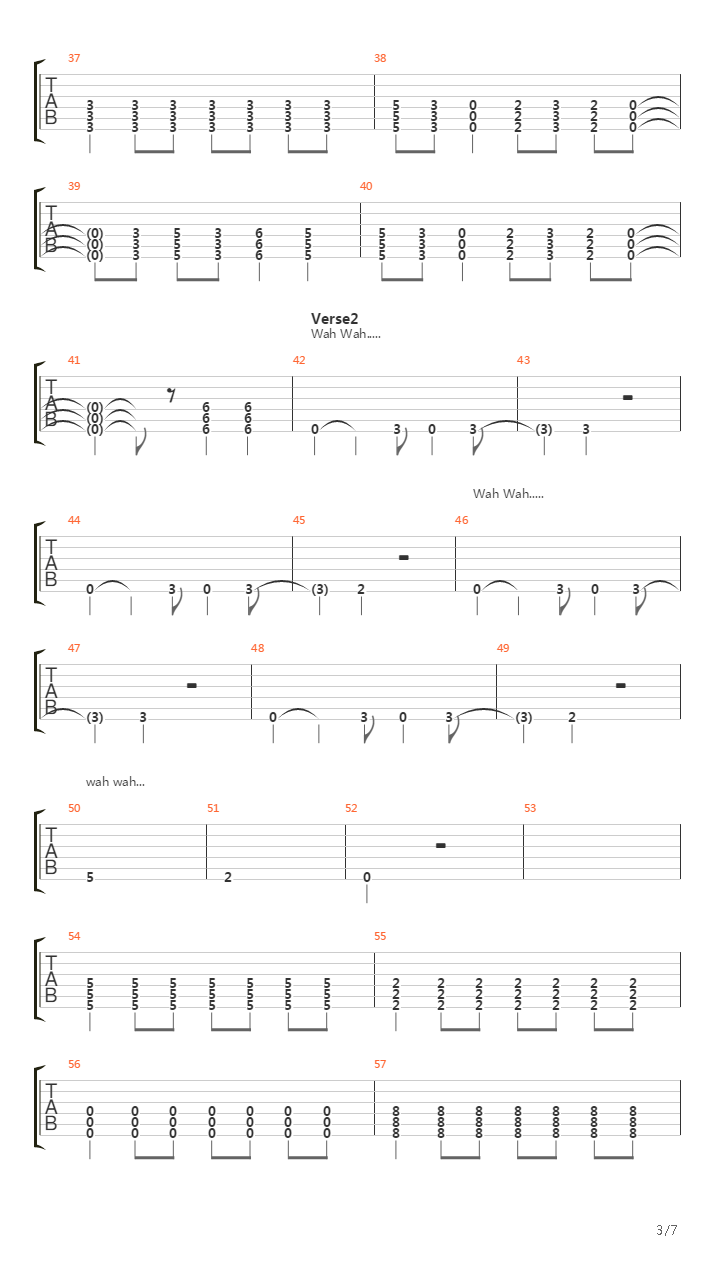Repeat吉他谱