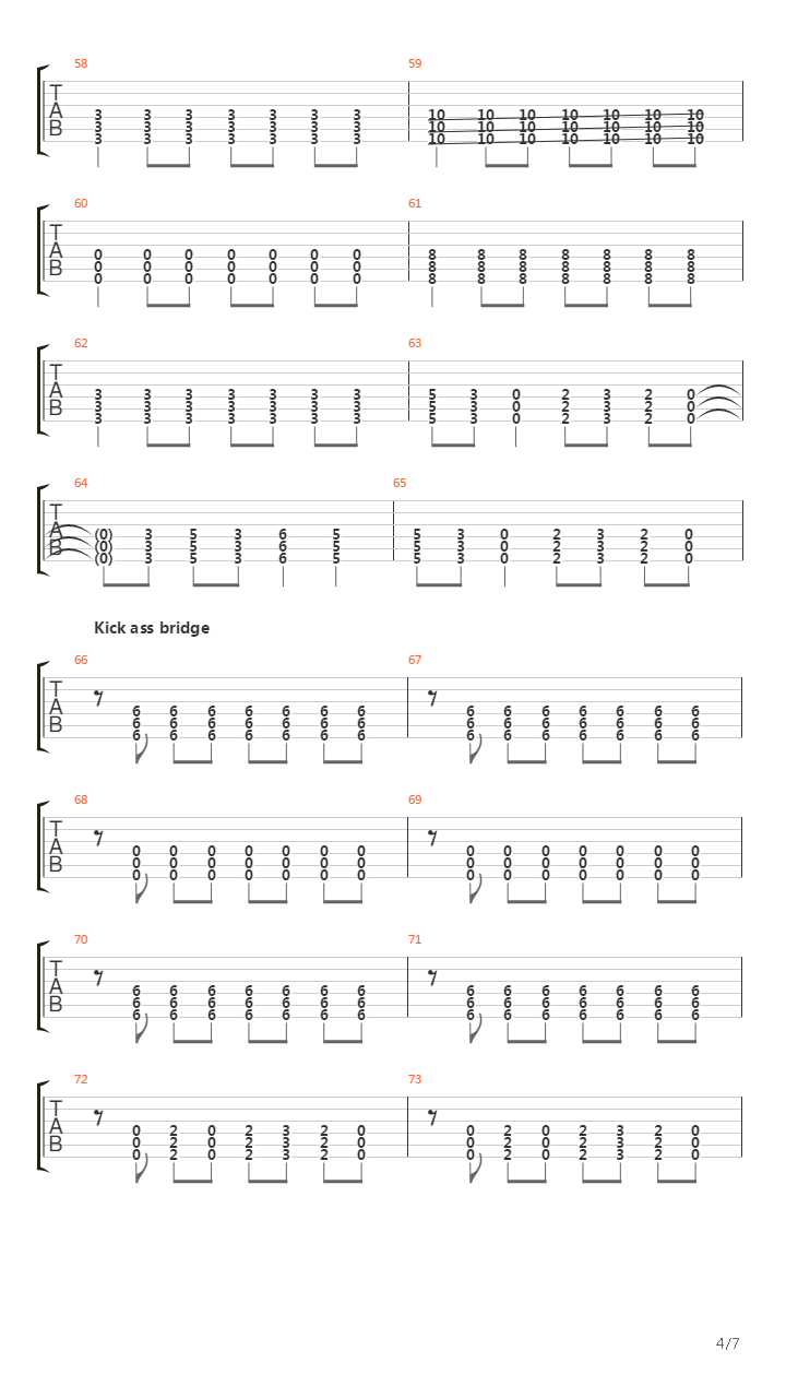 Repeat吉他谱