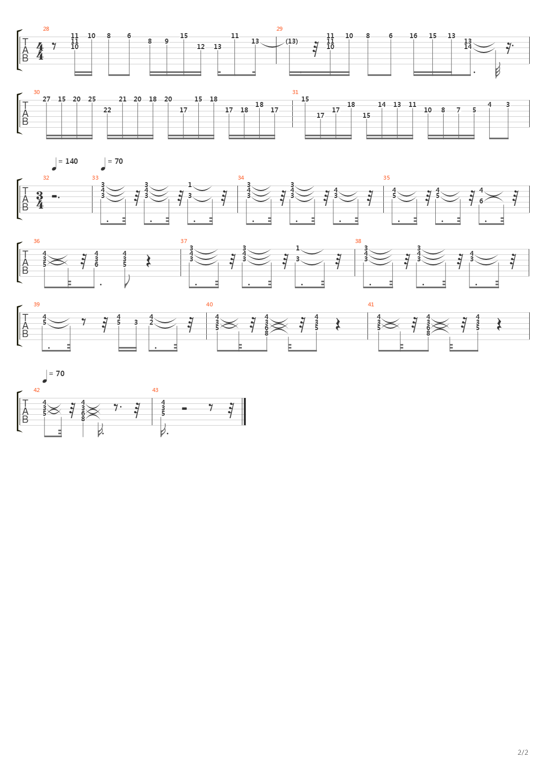 Atlantyda吉他谱