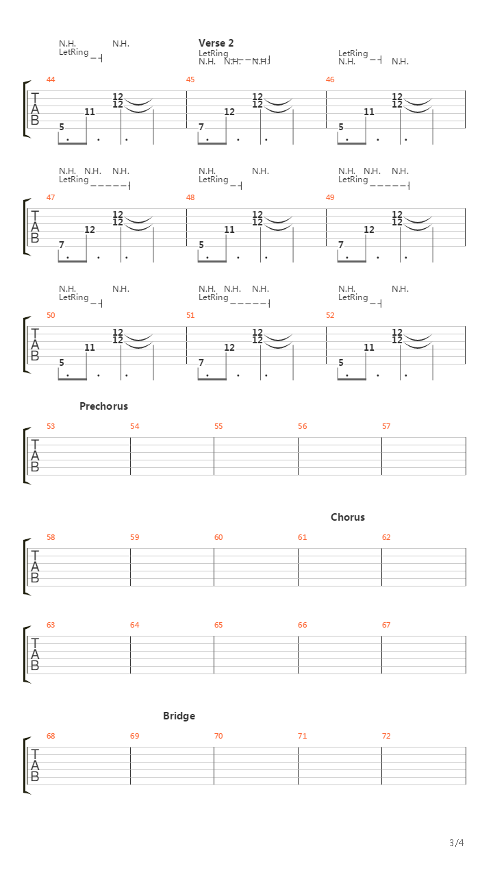 Crossing The Deadline吉他谱