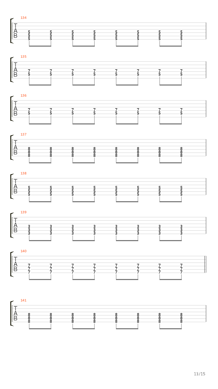 The First Words吉他谱