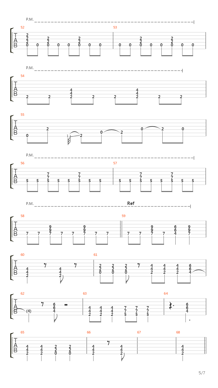 Vanta Pa Mig吉他谱