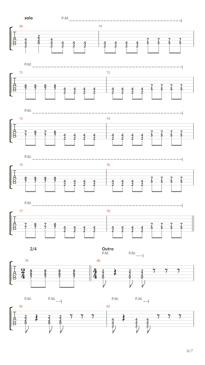 Vanta Pa Mig吉他谱