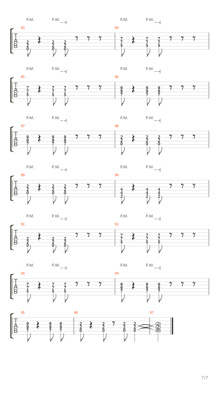 Vanta Pa Mig吉他谱