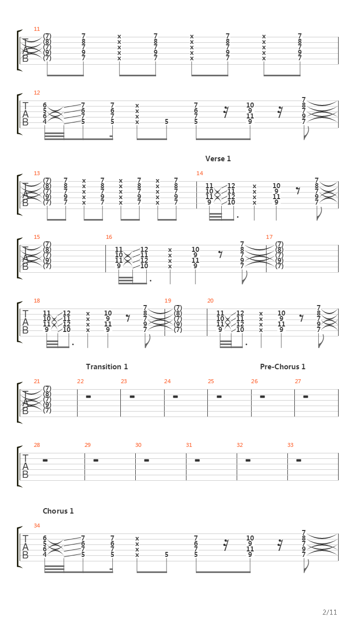 Foreign Language吉他谱