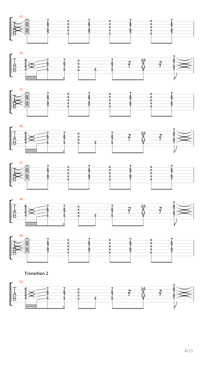 Foreign Language吉他谱