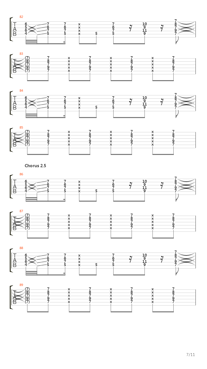 Foreign Language吉他谱