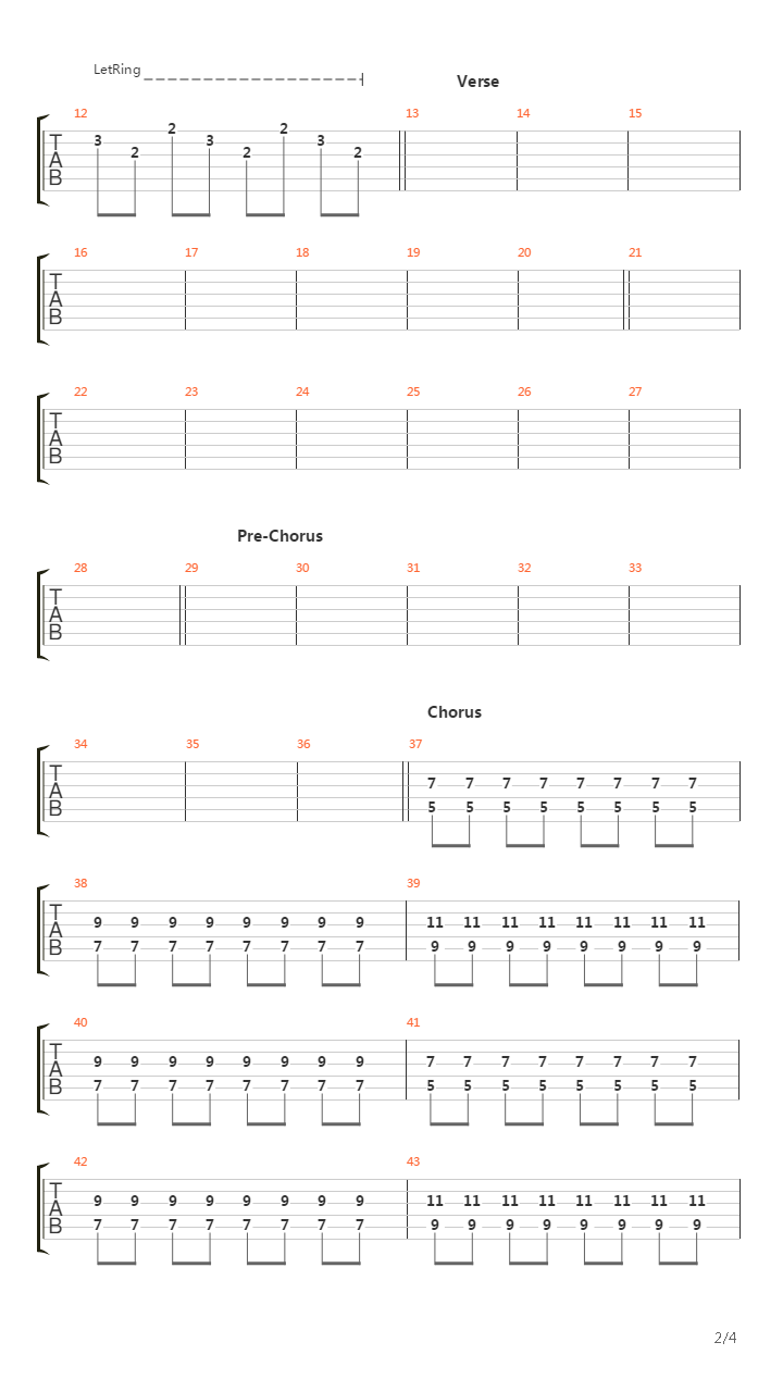 Tongue Tied吉他谱