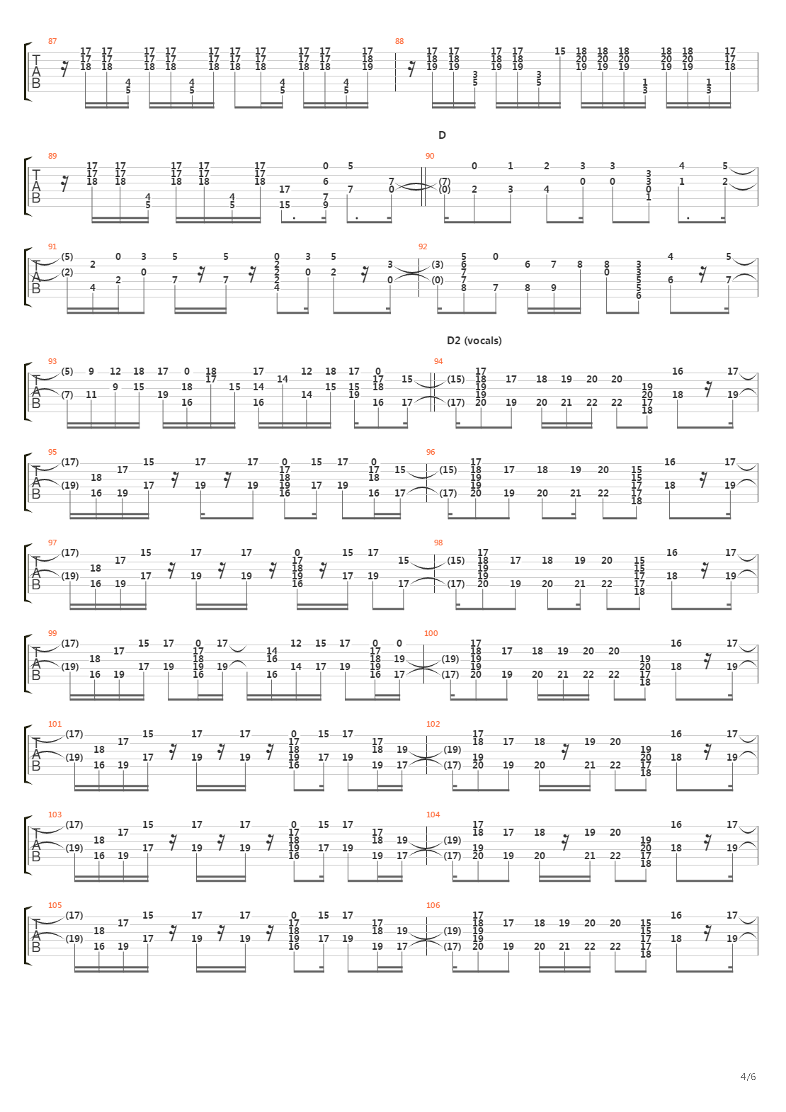 El Preso吉他谱