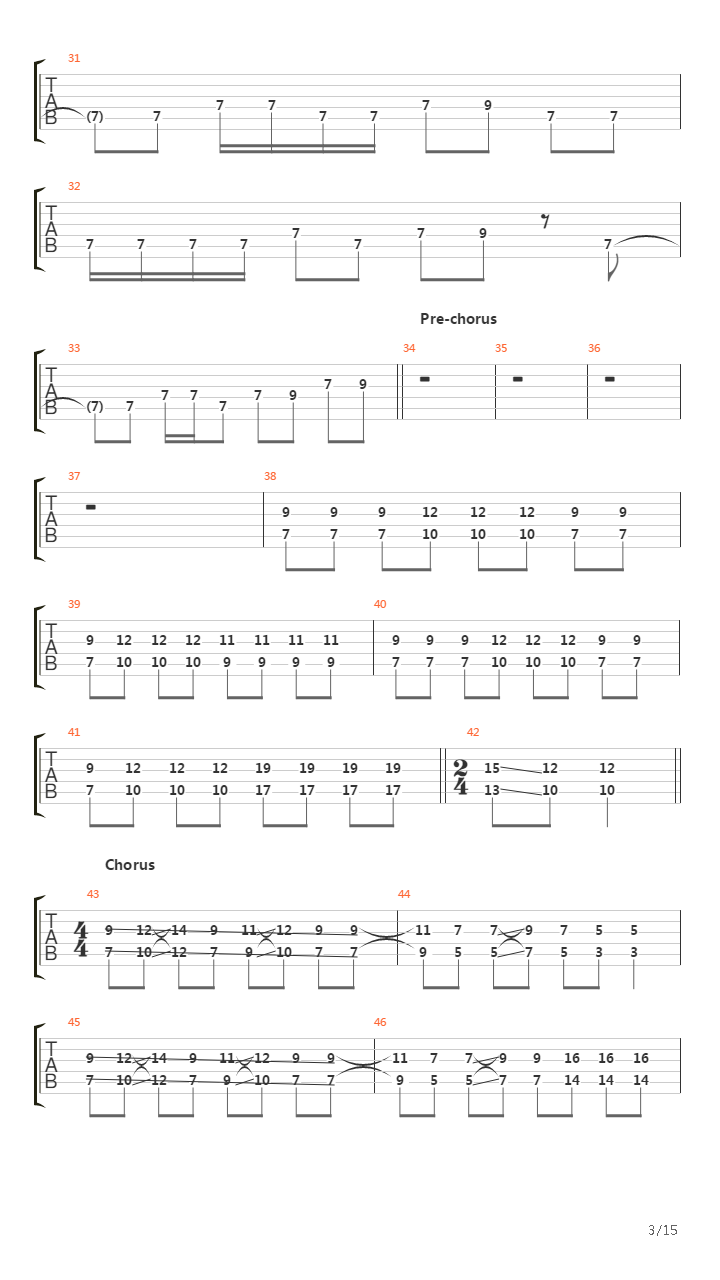 Unmei Saemo Kaeru Kotoba吉他谱
