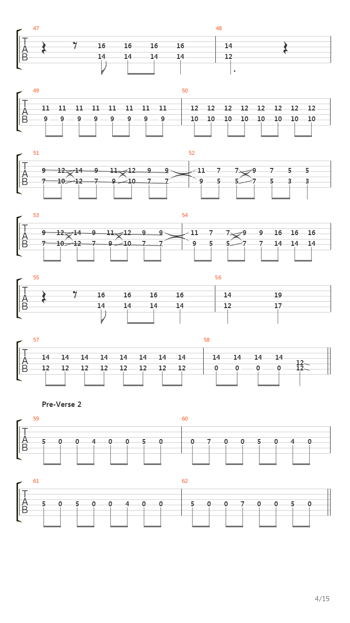 Unmei Saemo Kaeru Kotoba吉他谱