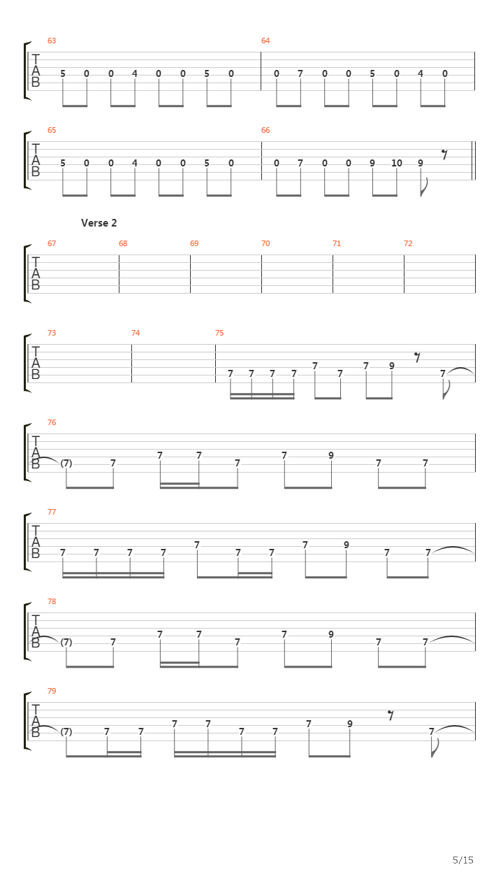 Unmei Saemo Kaeru Kotoba吉他谱