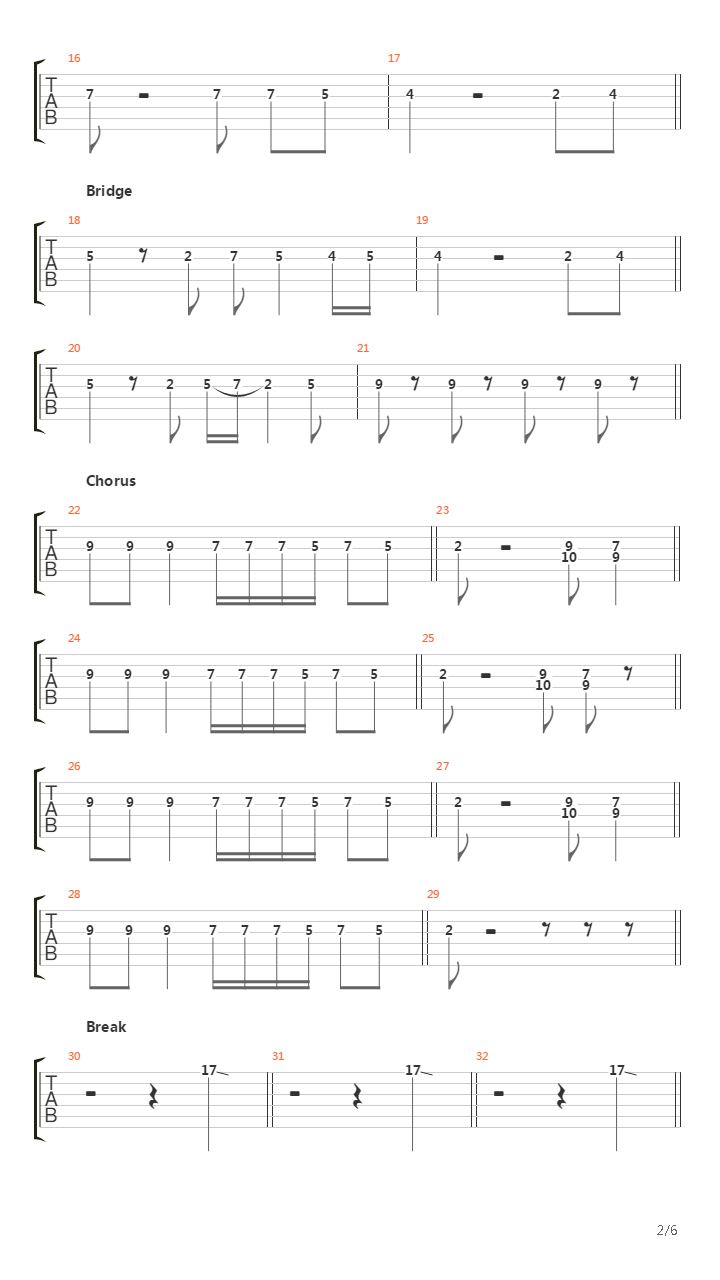 Schweine吉他谱