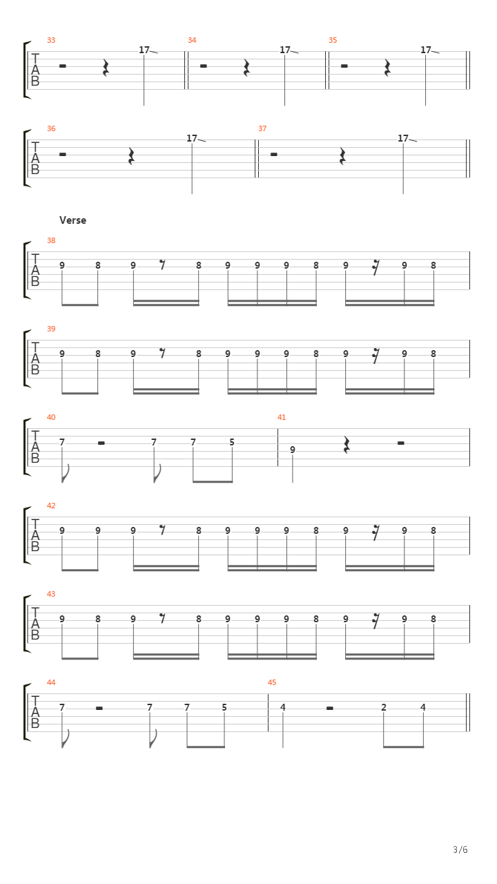 Schweine吉他谱