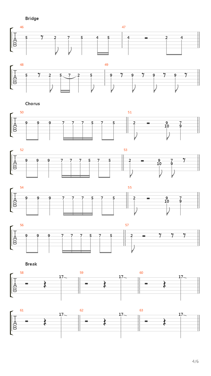 Schweine吉他谱