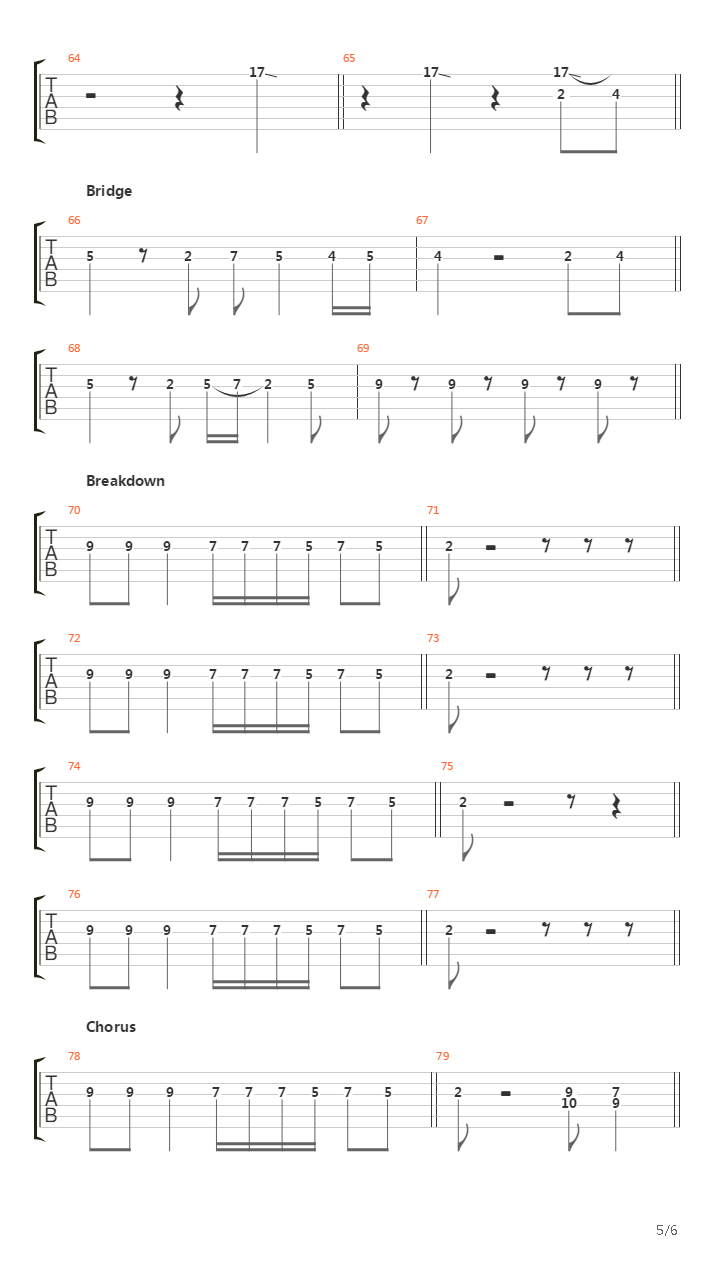 Schweine吉他谱