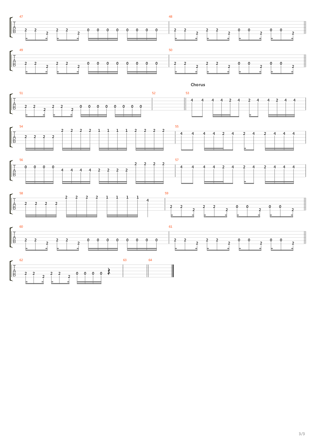 Actions And Motives吉他谱