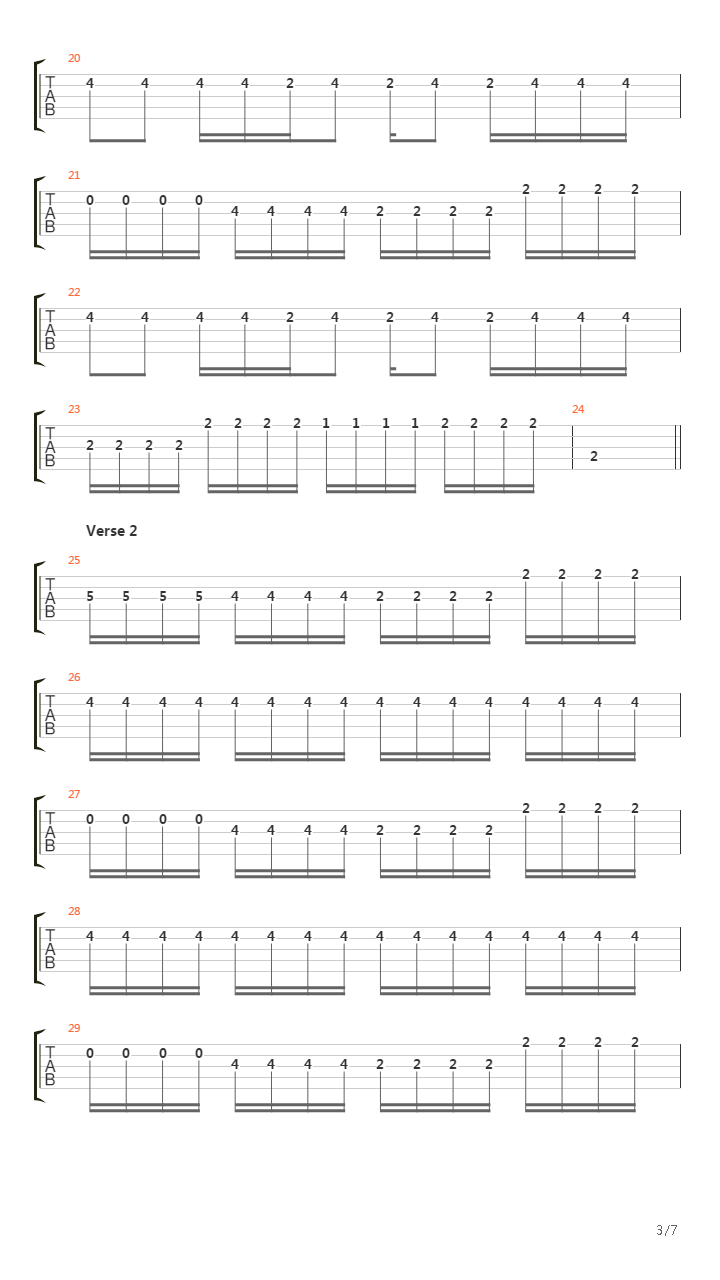 Actions And Motives吉他谱