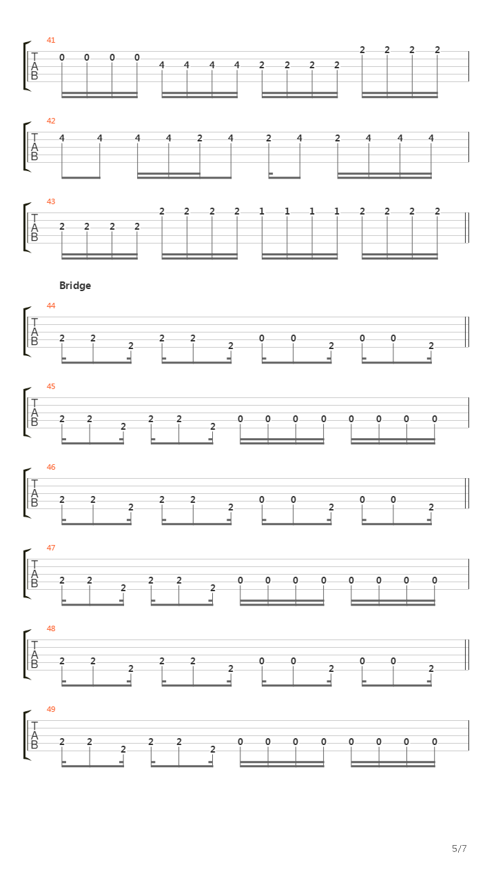 Actions And Motives吉他谱