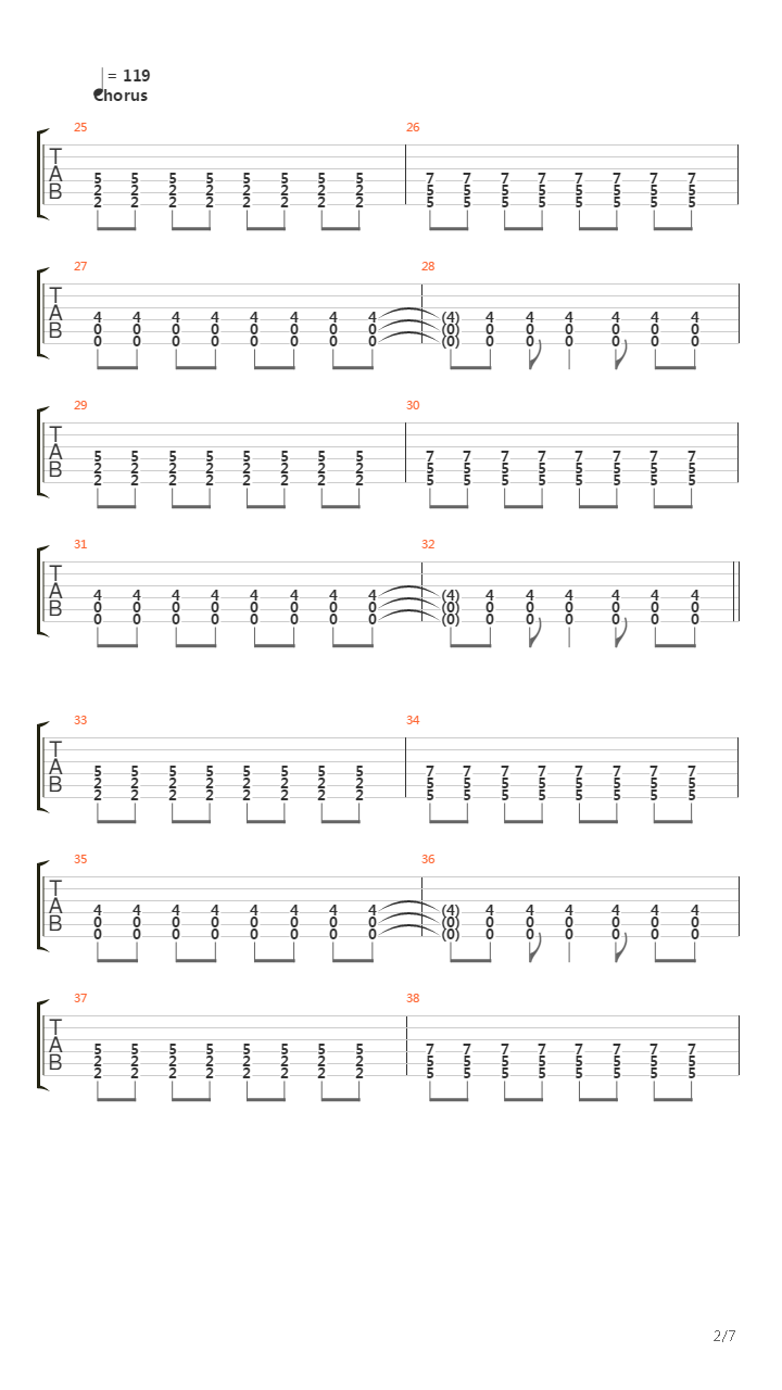 Seasons To Cycles吉他谱