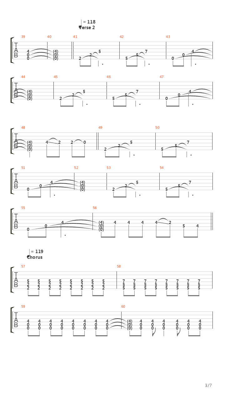 Seasons To Cycles吉他谱