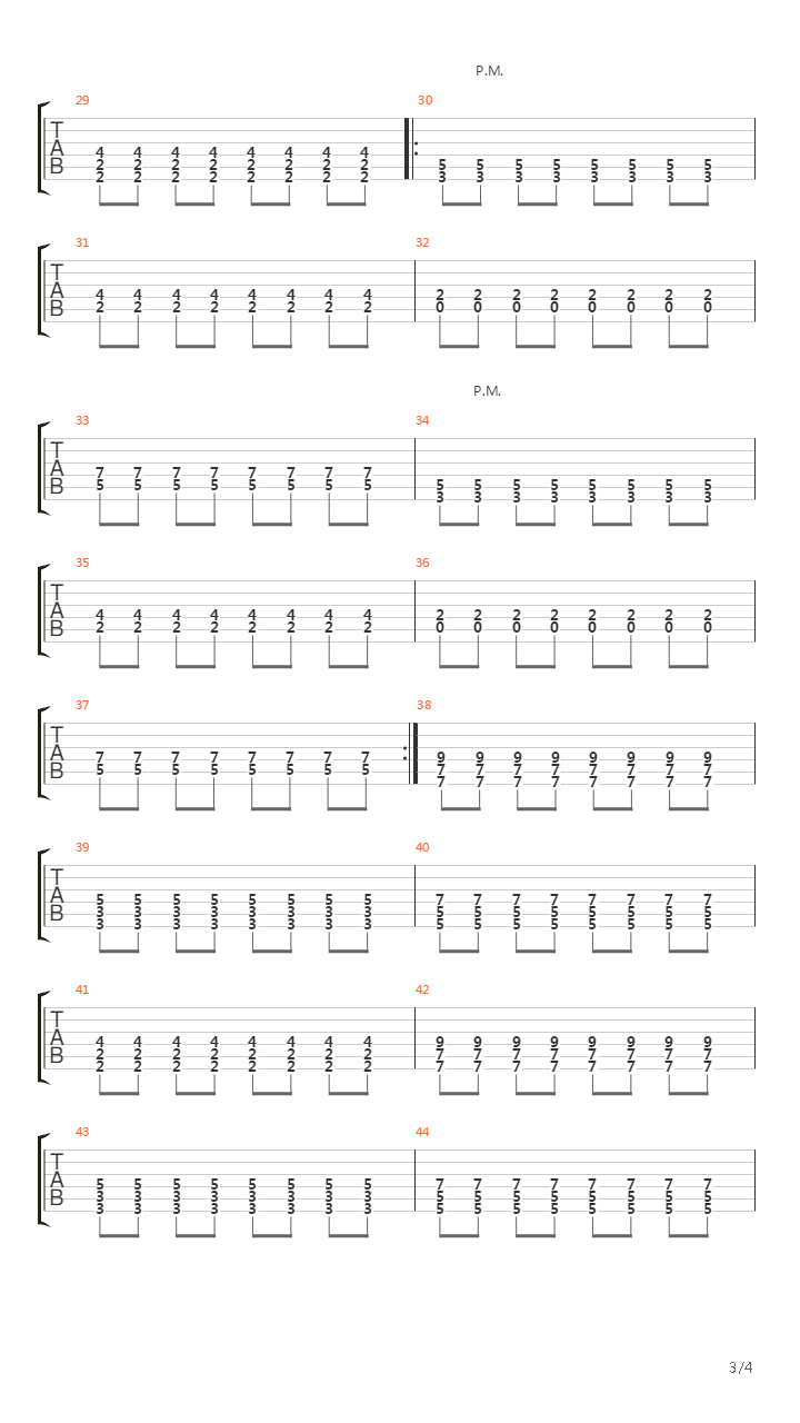 Cancion De Amor吉他谱