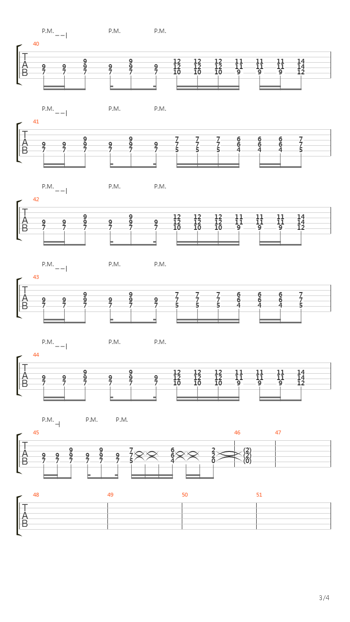 Running Out Of Days吉他谱