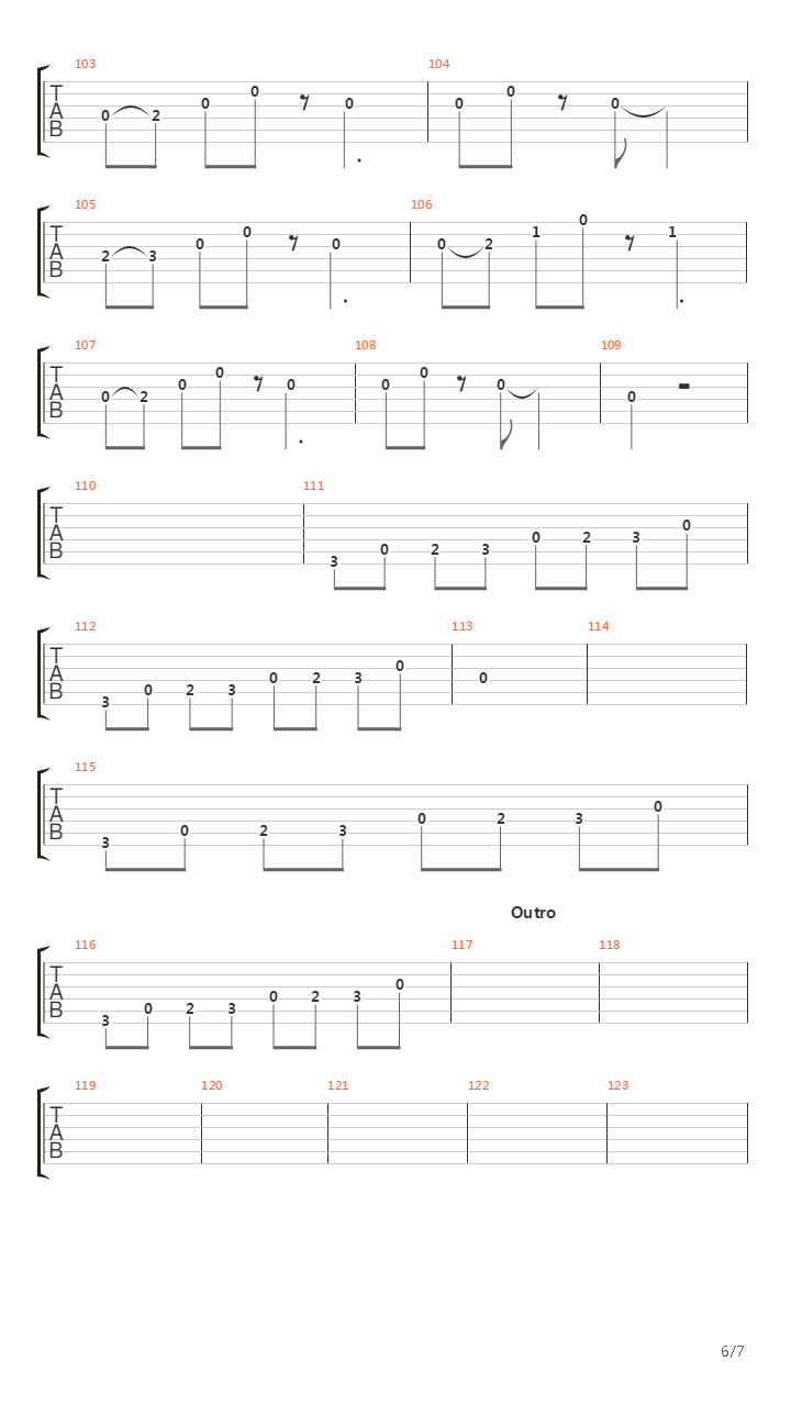 Amber吉他谱